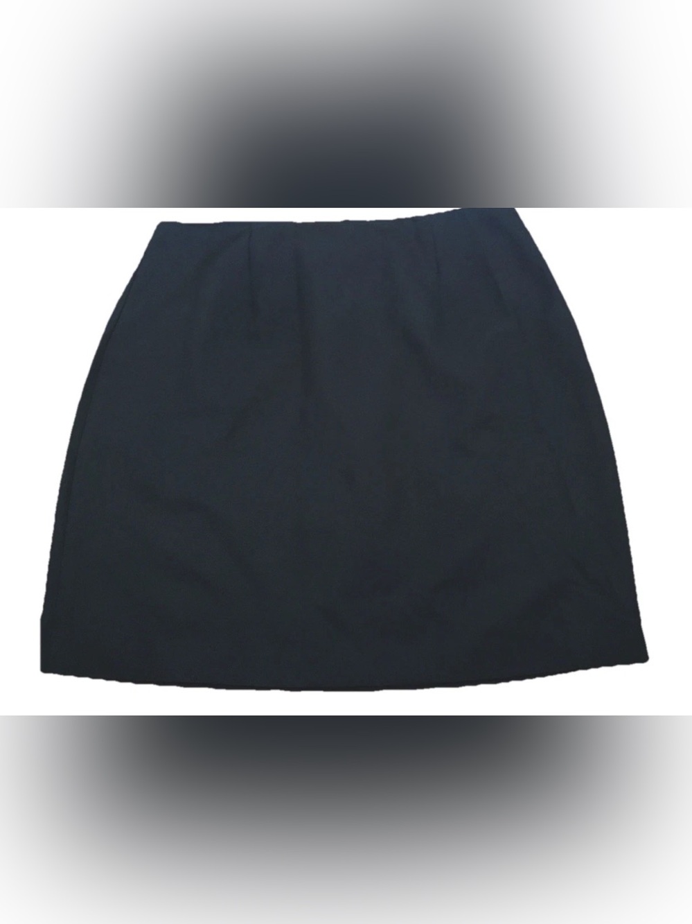 Spring Street Black Back Zip Straight Pencil Skirt Woman’s *See Description*